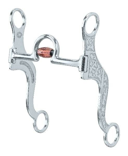 Jeremiah Watt Sweet Iron Ported Mouth Bit Floral