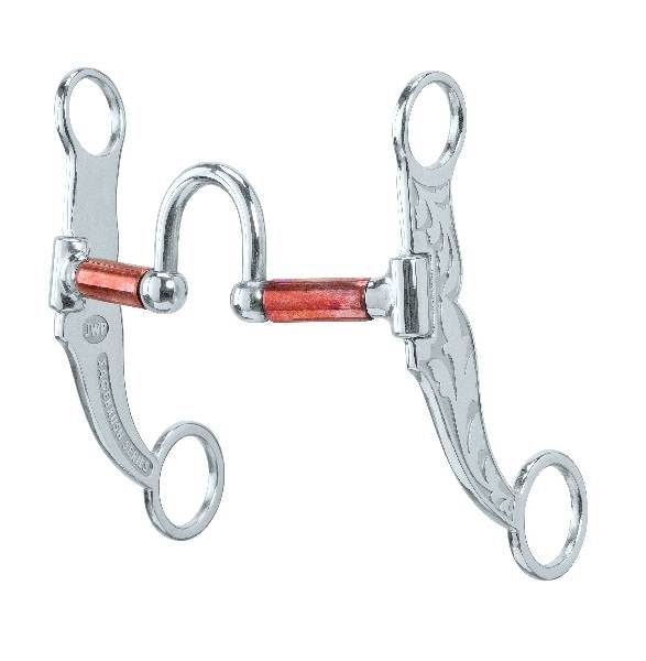 Jeremiah Watt Low Port Correction Mouth Bit Floral