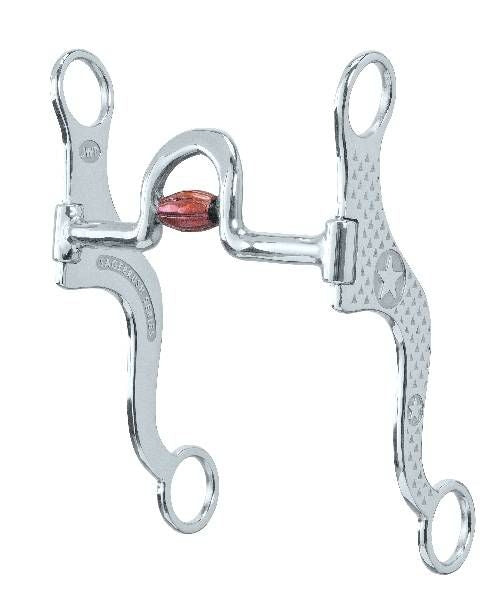 Jeremiah Watt Sweet Iron High Port Bit Rasp/Star