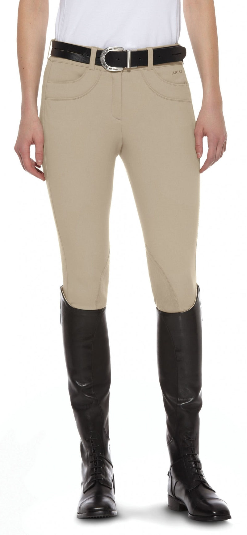 Ariat Ladies Euro Seat Olympia Breeches - Tan