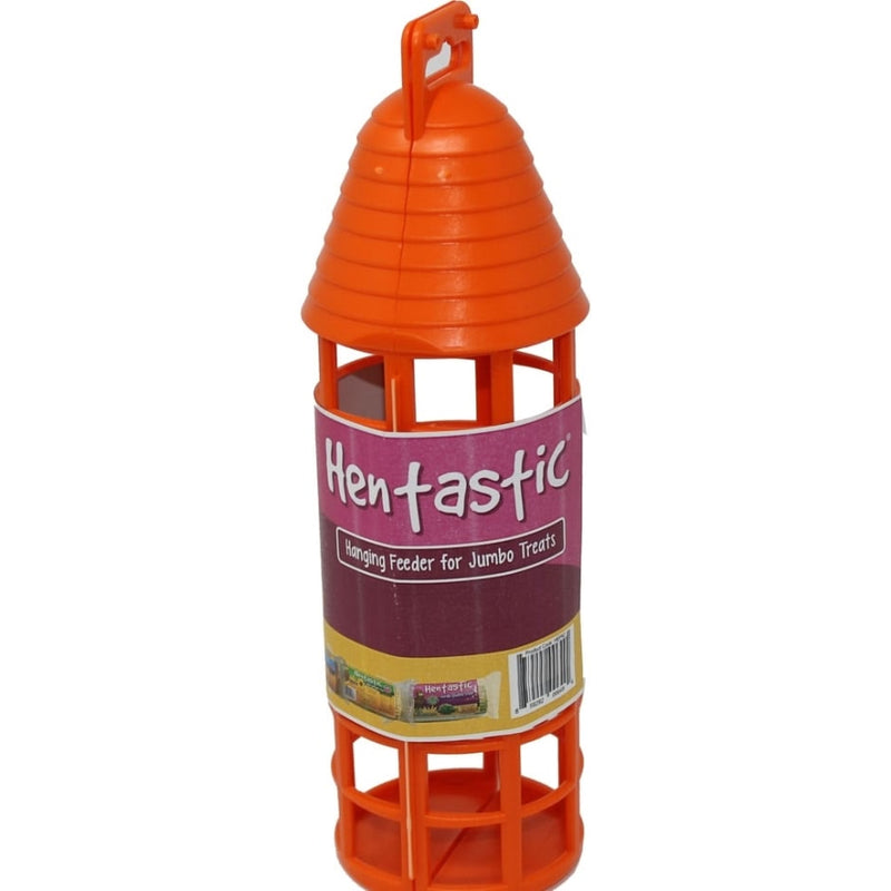 Unipet Hentastic Hanging Treat Feeder Jumbo Orange