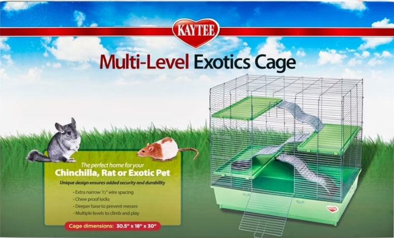 Kaytee My First Home Habitat Multi-Level Cage Lg