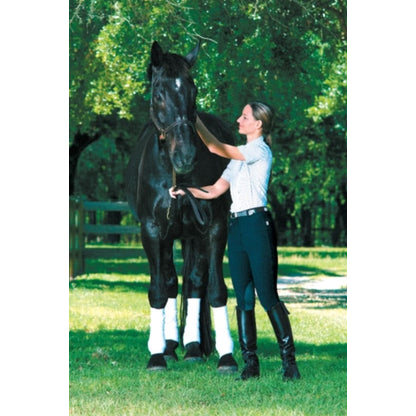 OPEN BOX Devon-Aire Ladies All-Pro Dev-Tek Ribbed Breeches - 24 Regular, Black