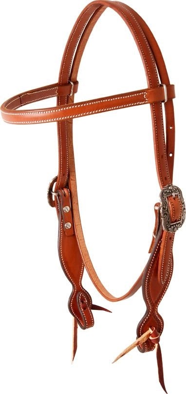 Martin Browband Headstall - Rockin Out Floral Buckles