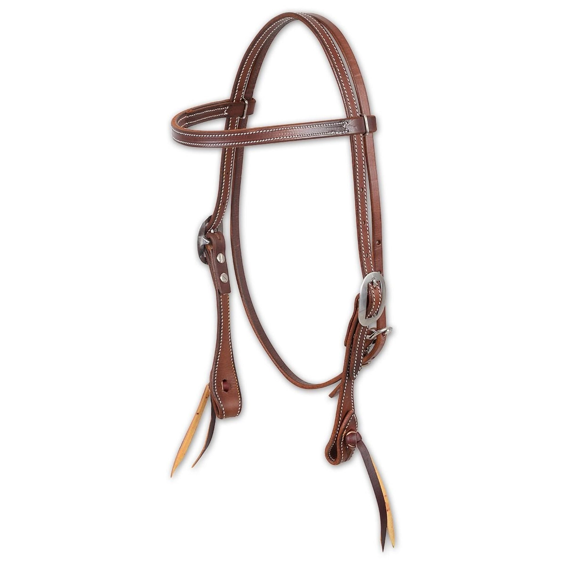 Martin Plain Chocolate Browband Headstall