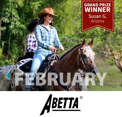 February Grand Prize Winner - Susan G. from Arizona!