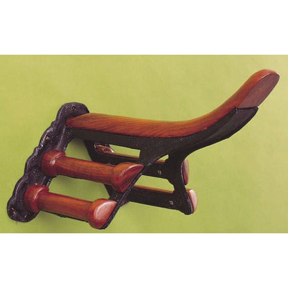 Horse Fare Cast Iron/Wood Saddle Rack