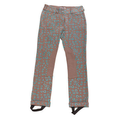 Huntley Childs Brown Horse Shoe Riding Pant