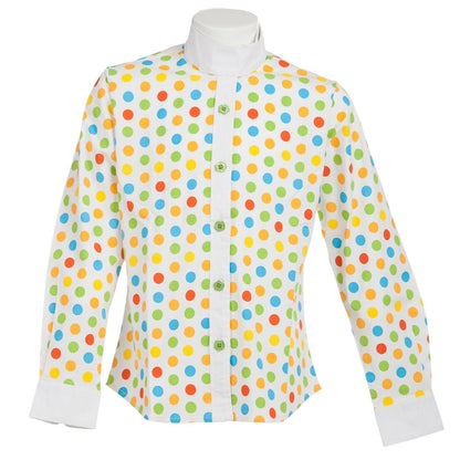 Huntley Childs Polka Dot Riding Shirt