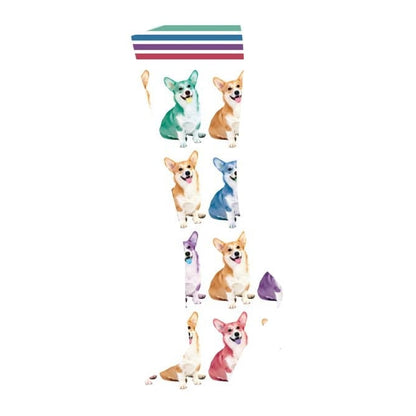 InkStables Tall Boot Socks - Tweens, Corgi