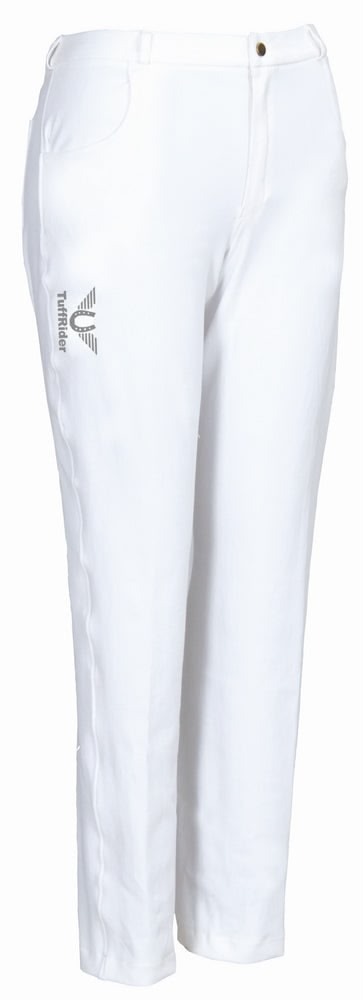 OPEN BOX - Tuffrider Unisex Pro Polo Jeans - 30 - Light Tan