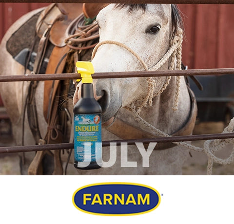 Enter July's Giveaway sponsored by Farnam!