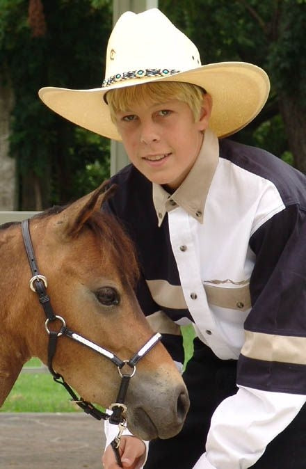 Ozark Mini/Pony Performance Halter with Silver