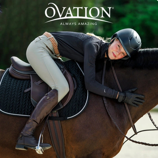 Ovation Dressage Equalizer Specialty Girth Ovation® Coolmax® Equalizer All-Purpose Girth - The Lexington Horse
