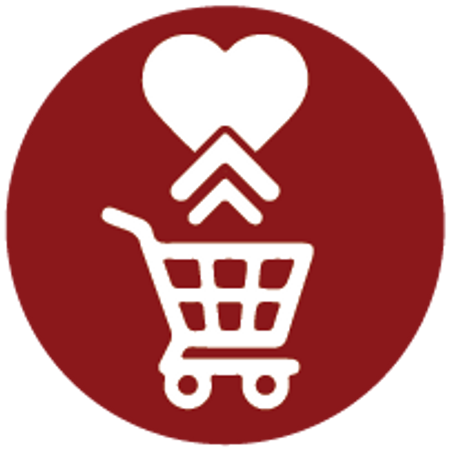 Round up donation icon