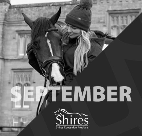 Enter September's Giveaway sponsored by Shires!