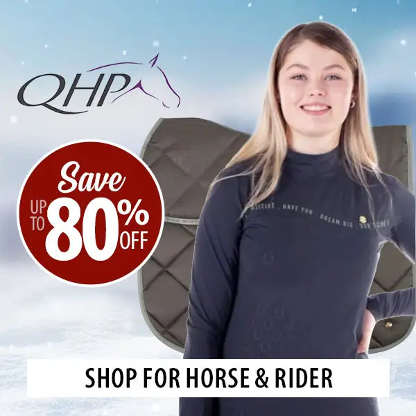 QHP products for the horse and rider