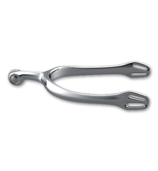 Stubben Dynamic Dressage Spurs with Fine Tooth Rowel