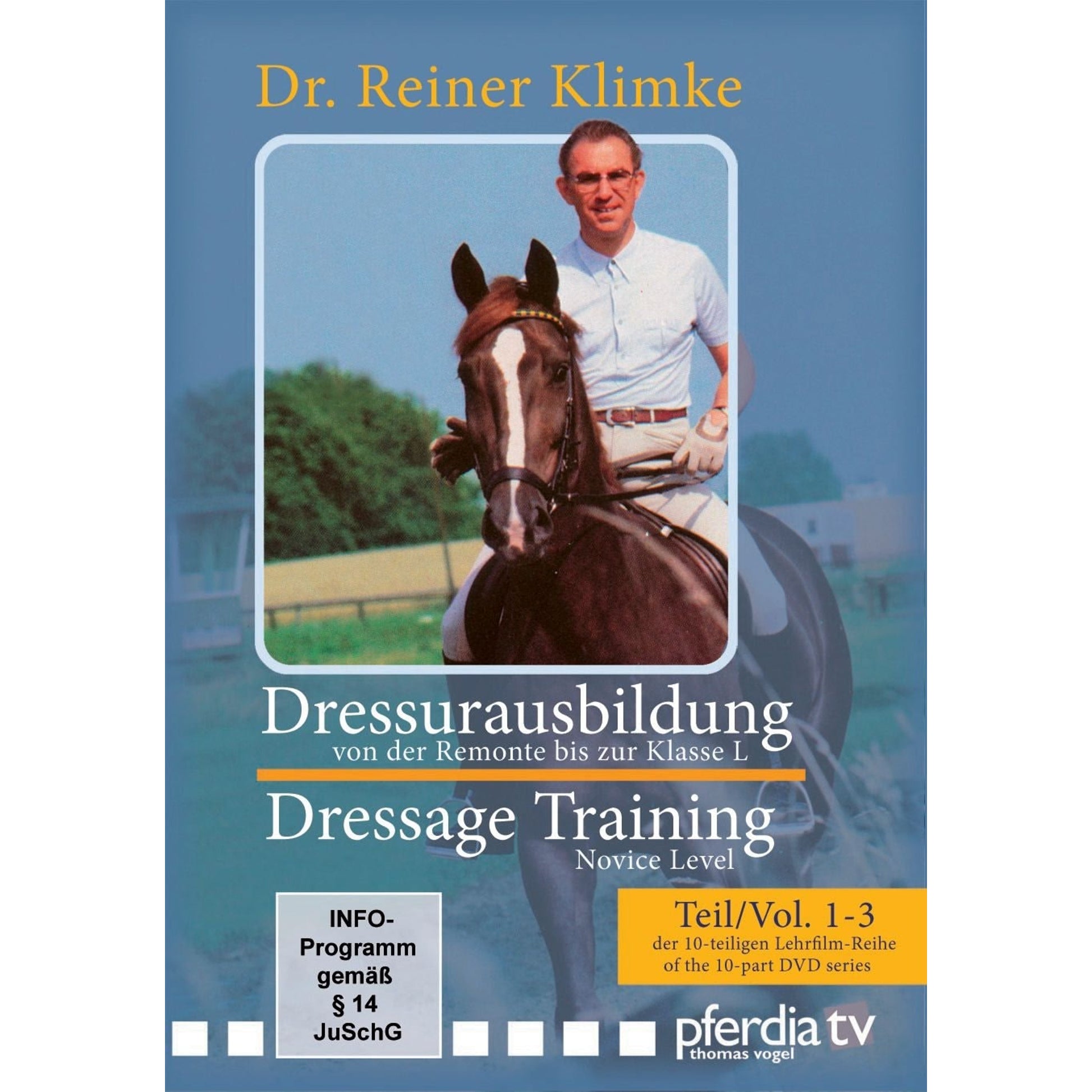 Dressage Training with Klimke, From Novice to Elementary Level DVD Volumes 1-3
