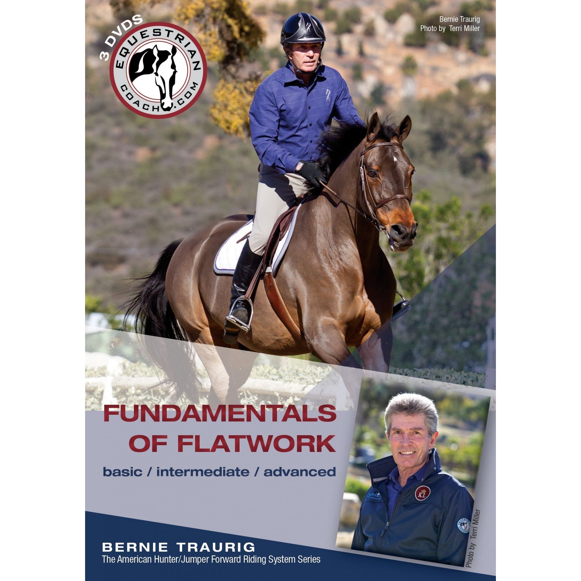 Fundamentals of Flatwork, 3 DVDs, with Berni Traurig