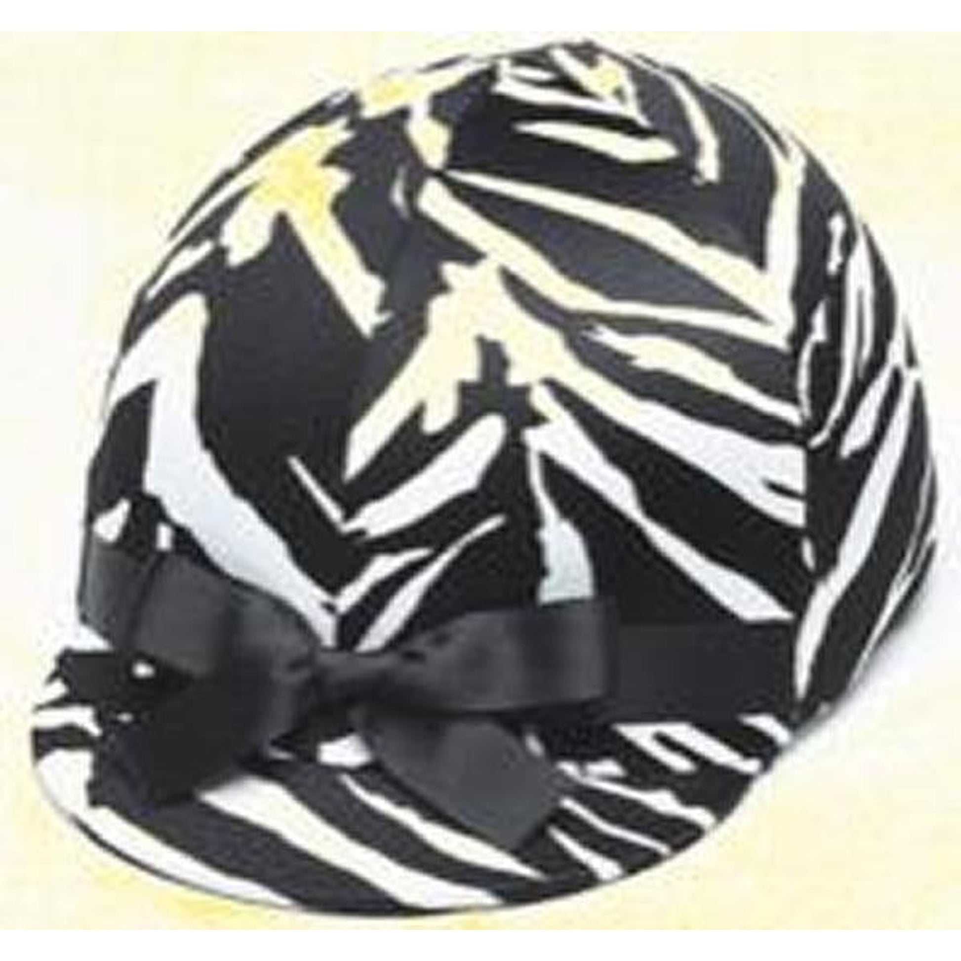 Helmet Helpers Pocket Helmet Cover - Zebra Print