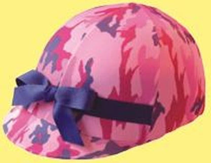 Helmet Helpers Pocket Helmet Cover - Zebra Print