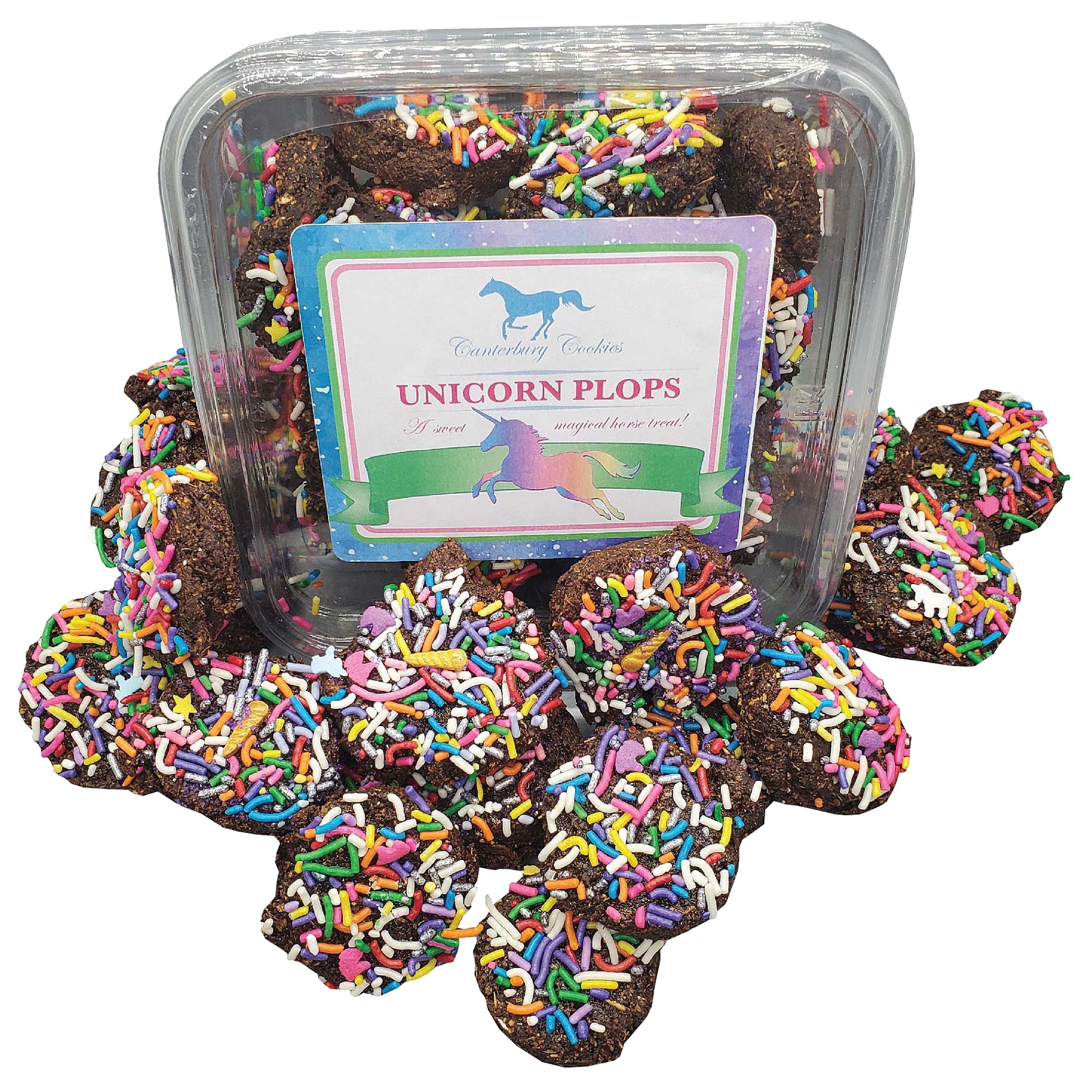 Canterbury Cookies Unicorn Horse Treat Plops 24oz